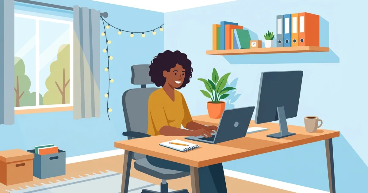 Cómo armar tu propio espacio de trabajo en casa