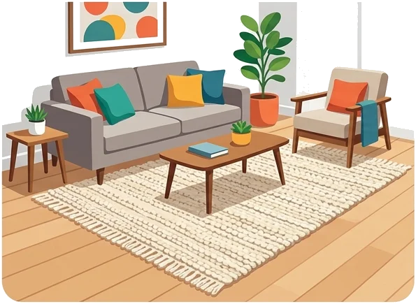 Cómo elegir la alfombra perfecta: El alma de tu sala