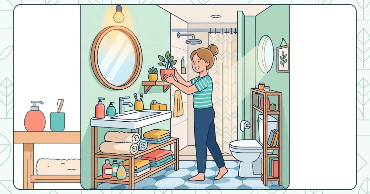 Ideas para transformar un baño chico sin entrar en obra